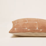 Funda de cojín de terracota Karty