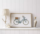 Cuadro de bicicleta Water Green