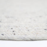 Neethu Round Felted Wool Rug