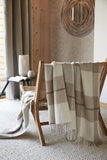 Wool Blanket with Fringes Marius