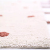 Nümi Ambre Washable Cotton Children's Rug with Polka Dots
