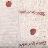 Nümi Ambre Washable Cotton Children's Rug with Polka Dots