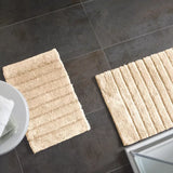 Juego de alfombrilla de baño y alfombrilla de ducha con Canalé