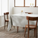 Rectangular Woven Cotton Tablecloth