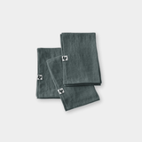 Set of Three Washed Linen Napkins