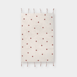 Nümi Ambre Washable Cotton Children's Rug with Polka Dots