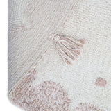 Mallen Round Children's Rug with Polka Dots