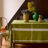 Pistacchio La Nonna Organic Cotton Tablecloth